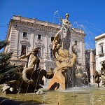 Fountain of Arethusa, Siracusa.